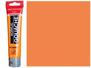 Chrome Orange Acrylic Paint